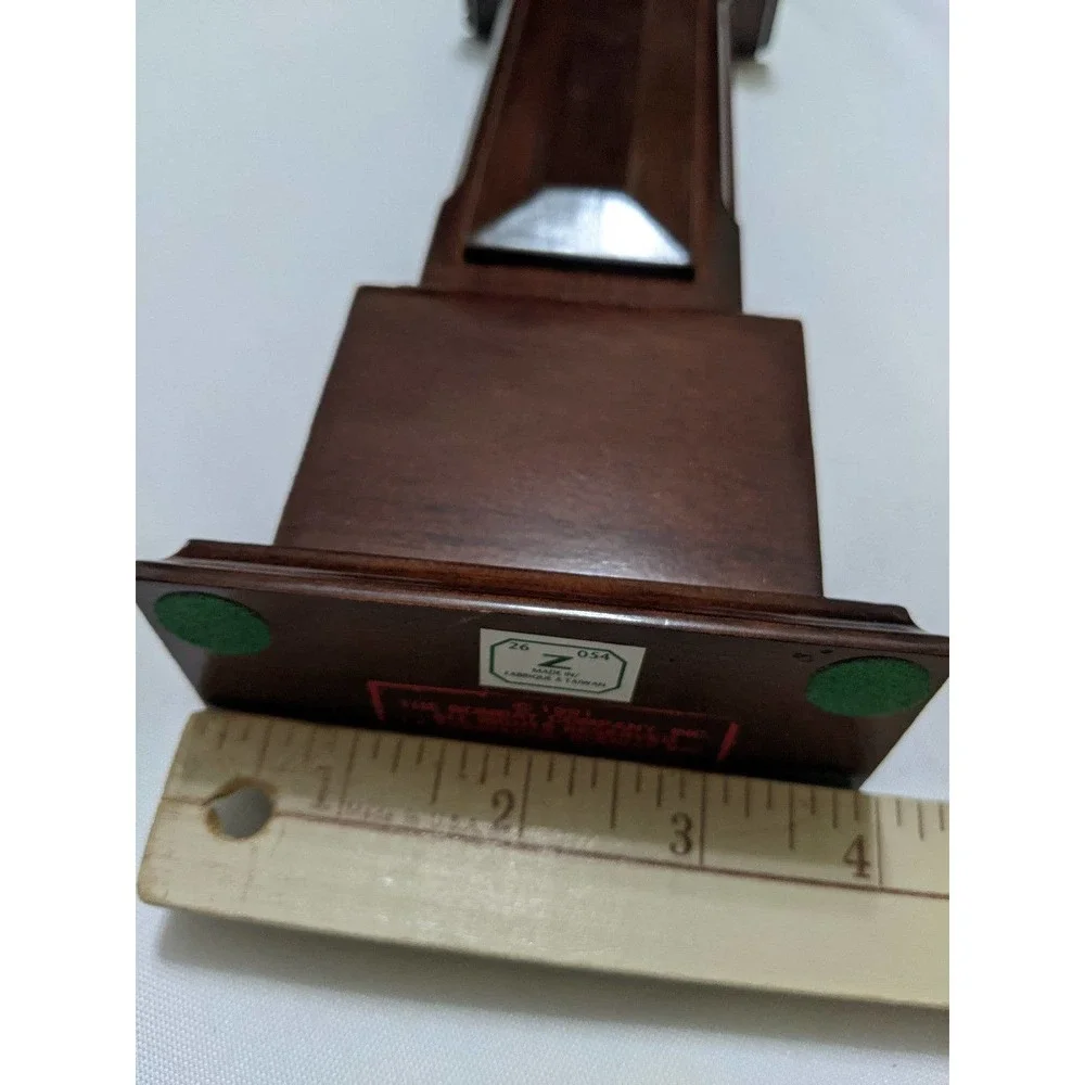 New vintage 1991 Bombay company miniature mantle grandfather clock